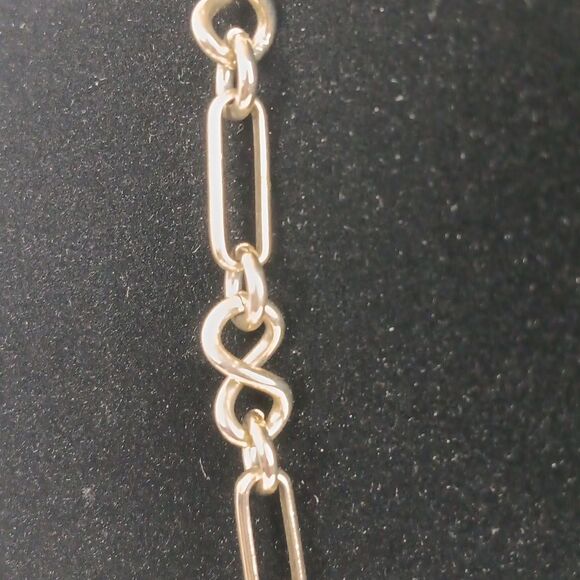 Women's Multi-Strand Necklace in Brown Gold And Green Glass  Resin Boho Chic - Picture 6 of 8